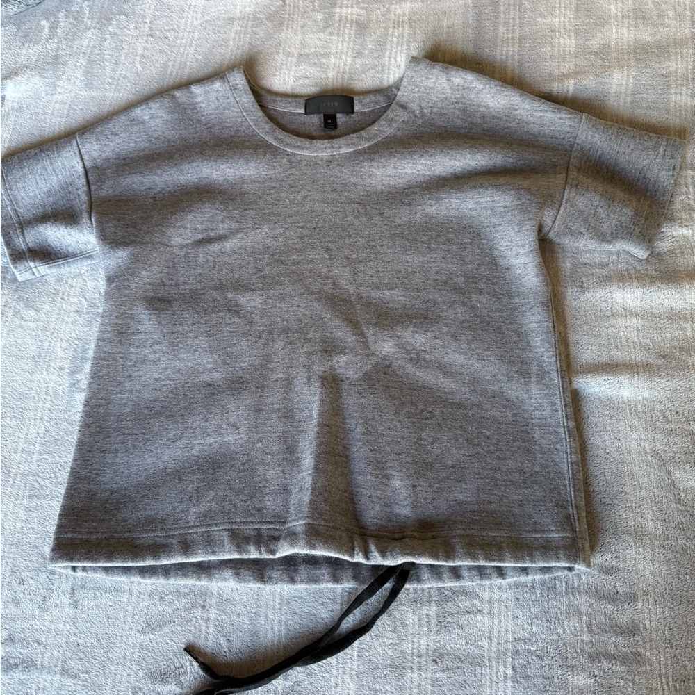 J. Crew Heather Gray Crewneck Tee